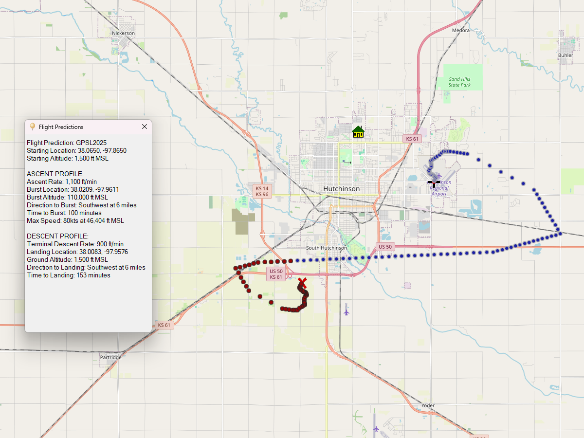Flight Predictions June 3, 2025